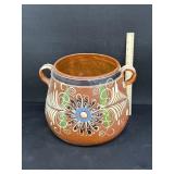 Mexican Terra Cotta Redware Pottery Pot