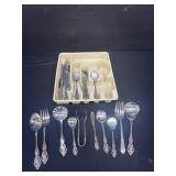 Assorted Flatware Oneide Michaelangelo & More