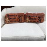 2 Halloween Pillows