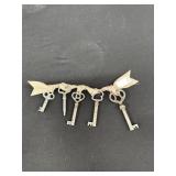 5 Antique Furniture Keys