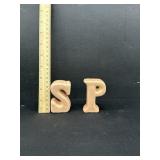 Vintage Ceramic Peach Color S&P 1970
