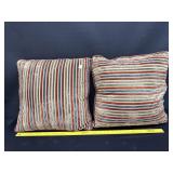 2 Down Feather Decorative Pillows