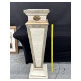 Maitland Smith Tessellated Stone & Marble Pedestal