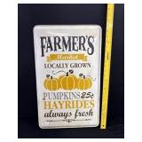 Vintage Metal Farmer