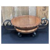 Vintage Copper Warming Stand Base