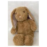Plush Brown Bunny Stuffed Animal, Approximately 14
