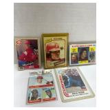 5 Vintage Pete Rose Baseball Cards