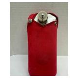 Vintage Boy Scout Water Canteen with Red Canvas Co