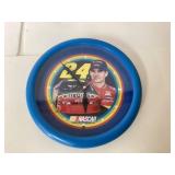 NASCAR-Themed Wall Clock Featuring Racecar and Dri