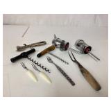 Various Vintage Kitchen and Bar Tools