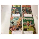 Silver Age Romance Comics Featuring Ponytail and T