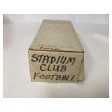 Stadium Club Football Cards with Wrappers