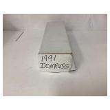 1991 Donruss Baseball Cards Full Unchecked Box