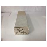 1991 Topps Baseball Cards ï¿½ Partial Box Unchecked