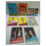 Vintage Basketball Trading Cards Featuring NBA and