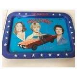 1981 Dukes of Hazzard Metal TV Tray with Folding L