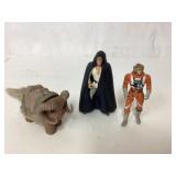 3 Action Figures Including Cloaked Figure, Pilot,