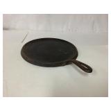Cast Iron Griddle with Approximate 10 1/2-Inch Dia