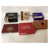 Collectible Cigar Boxes from Various Brands