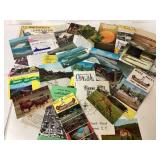 Vintage Postcards and Travel Brochures
