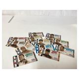 NASCAR Trading Cards Featuring Various Drivers