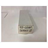 1993 Leaf Series 2 Baseball Cards, Full Unchecked