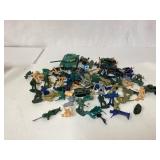 Army Men and Accessories Including Figures and Veh