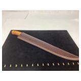 Custom Knife With Damascus Blade, Multicolored Han
