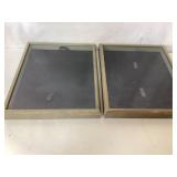 Wooden Glass-Fronted Frames, 15 x 18 Inches