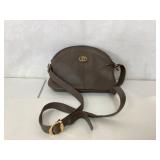 Brown Leather Crossbody Purse With Adjustable Stra
