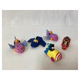 Superheroes and Villains Miniature Toy Vehicles