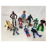 Miscellaneous Figures Including Action and Cartoon