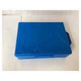 10 x 13 Blue Storage Box Full of Toy Cars
