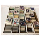 Huge Lot of Unchecked Baseball and Football Tradin