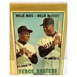 1967 Topps Fence Busters Baseball Card (#423): Wil