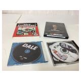 Dale Earnhardt Memorabilia Lot: Book, DVDs, and Ga
