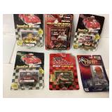 6 NASCAR Die-Cast Collectible Cars in Original Pac
