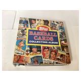 Topps Baseball Card Collecting Album with Assorted