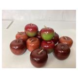Decorative Apple Figurines in Various Colors