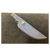 Knife With Approximately 8-Inch Blade and Blue She
