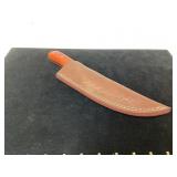 Damascus Steel Knife with Multicolored Handle and