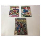 Three Marvel Comics Group Iron Man Issues Three Marvel Comics Group Iron Man Issues