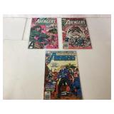 Three Marvel �The Avengers� Comic Books Three Marvel �The Avengers� Comic Books