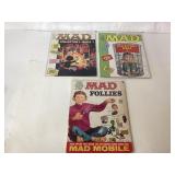 Three Mad Magazine Items Including Collector�s Ser Three Mad Magazine Items Including Collector�s Ser