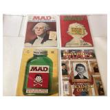 Four Mad Magazine Issues Featuring Varied Covers a Four Mad Magazine Issues Featuring Varied Covers a