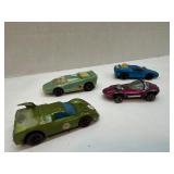 4 Vintage Redline Hot Wheels Die-Cast Cars 4 Vintage Redline Hot Wheels Die-Cast Cars