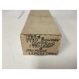 Full Box of 1989-1990 Bowman, Leaf, and Minor Leag Full Box of 1989-1990 Bowman, Leaf, and Minor Leag