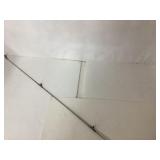 Gray Fishing Rod and Reel, Approximately 48 Inches Gray Fishing Rod and Reel, Approximately 48 Inches