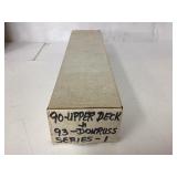 Full Box of Unchecked 1990 Upper Deck and 1993 Don Full Box of Unchecked 1990 Upper Deck and 1993 Don
