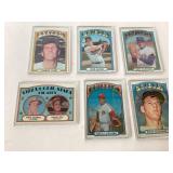 1972 Topps Baseball Trading Cards Featuring Multip 1972 Topps Baseball Trading Cards Featuring Multip